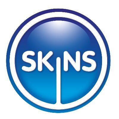 Skins Condoms and lubricants logo